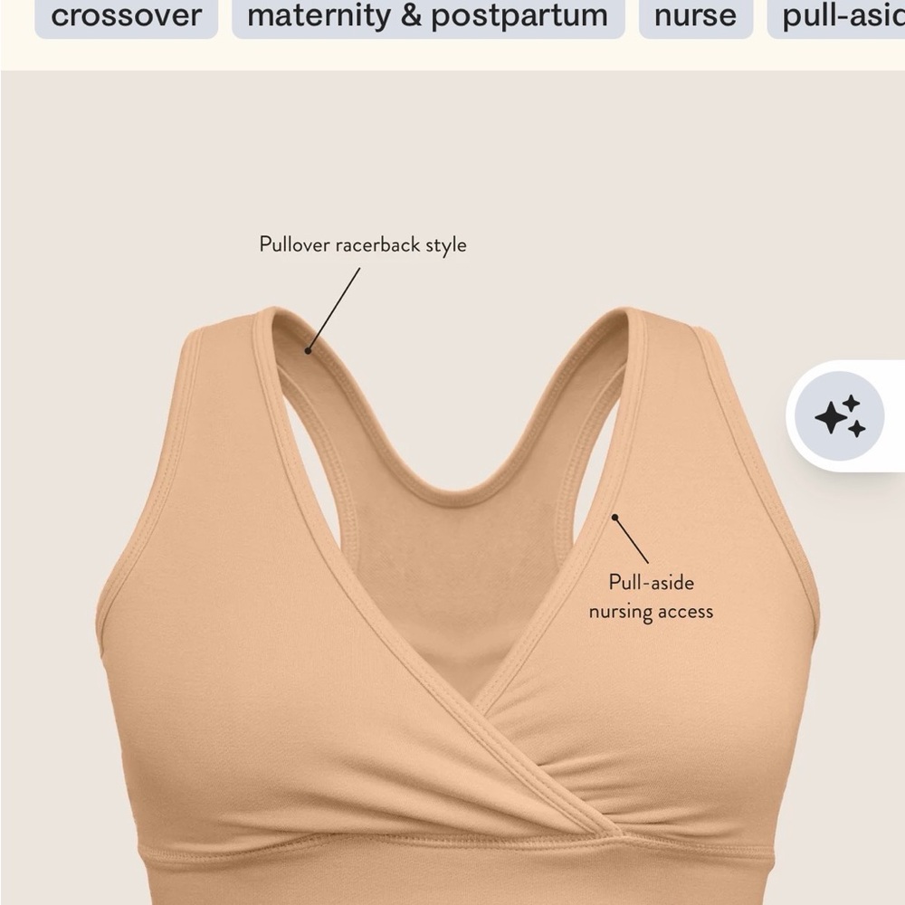 Kindred Bravely French Terry Racerback Nursing & Sleep Bra